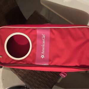 American Girl Hot Pink & Fuchsia Doll Carrier Bag